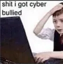 cyberbullied/moral