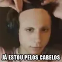 Estou pelos cabelos