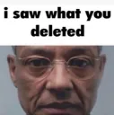 I saw what you deleted.