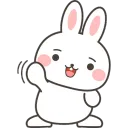Waving Rabbit