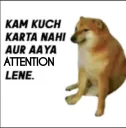 kaam kuch krna nhi aaye