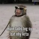 me ladis logo se baat nhi