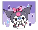kuromi afraid