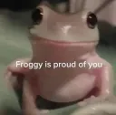 proud frog
