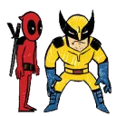 Deadpool & Wolverine - Hug