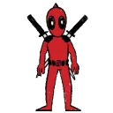 Deadpool Kiss & Katanas