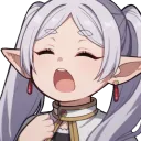 Frieren Yawn