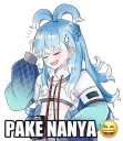 pake nanya