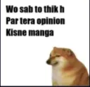 Vo sab thik hai opinion manga?