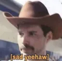 sad yeehaw