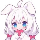 Bunnygirl hearts