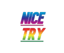 NICE TRY