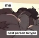 me next person to type
