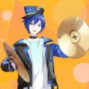 дебил с тарелками