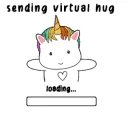 Unicorn hug