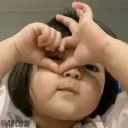 Girl Hands Love Sign