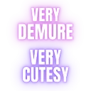 Demure