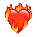 flamming heart