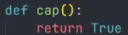 def cap