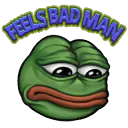 Pepe Feels bad man