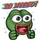 Pepe Hyped