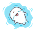 seal cry sob sad mamegoma
