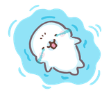 seal cry sob sad mamegoma