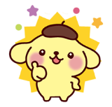 cute thumbs up pompurin sanrio