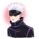 Gojo Blushing