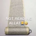 NOT READING ALLAT 🤣