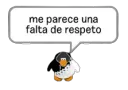 Me parece una falta de respet