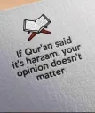 Quran says