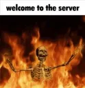 welcome to the server