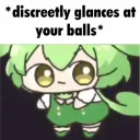 zundamon discreet glance