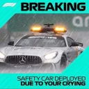 safety car due to crying