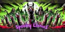 Spooky Llamas Banner