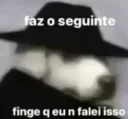 Finge q eu n falei issi