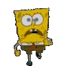 Spongebob running