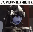 Live widow reaction