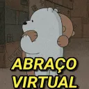Abraço virtual