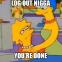log out nigg /emojix