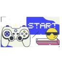 Controller with a start screen