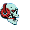 Modern Gaming Logo Skull Head