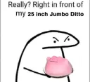 IN FRONT OF MY DITTO??