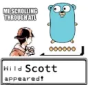 wild scott appeared