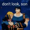 Don't look son