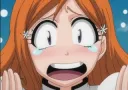 Orihime blushing