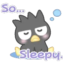 So sleepy