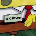 SpongeBobClownTag