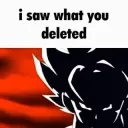 I saw what you deleted 
